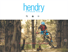 Tablet Screenshot of hendrycycles.com.au